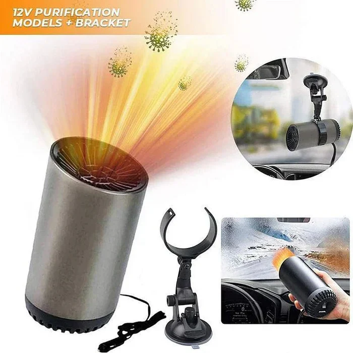 Chauffe-tasse compact avec prise rotative à 360 degrés pour véhicules
