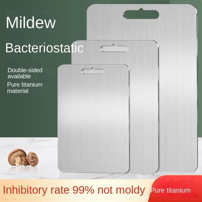 ApexSteel Antibacterial Stainless Steel Board For Chopping With Scratch Resistant Finish