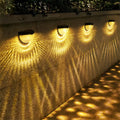 Luce solare da parete per giardino LumiWall per patio e recinzione