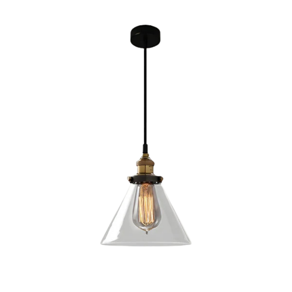 Aurora Vintage Glass Pendant Light for Dining Rooms and Living Spaces