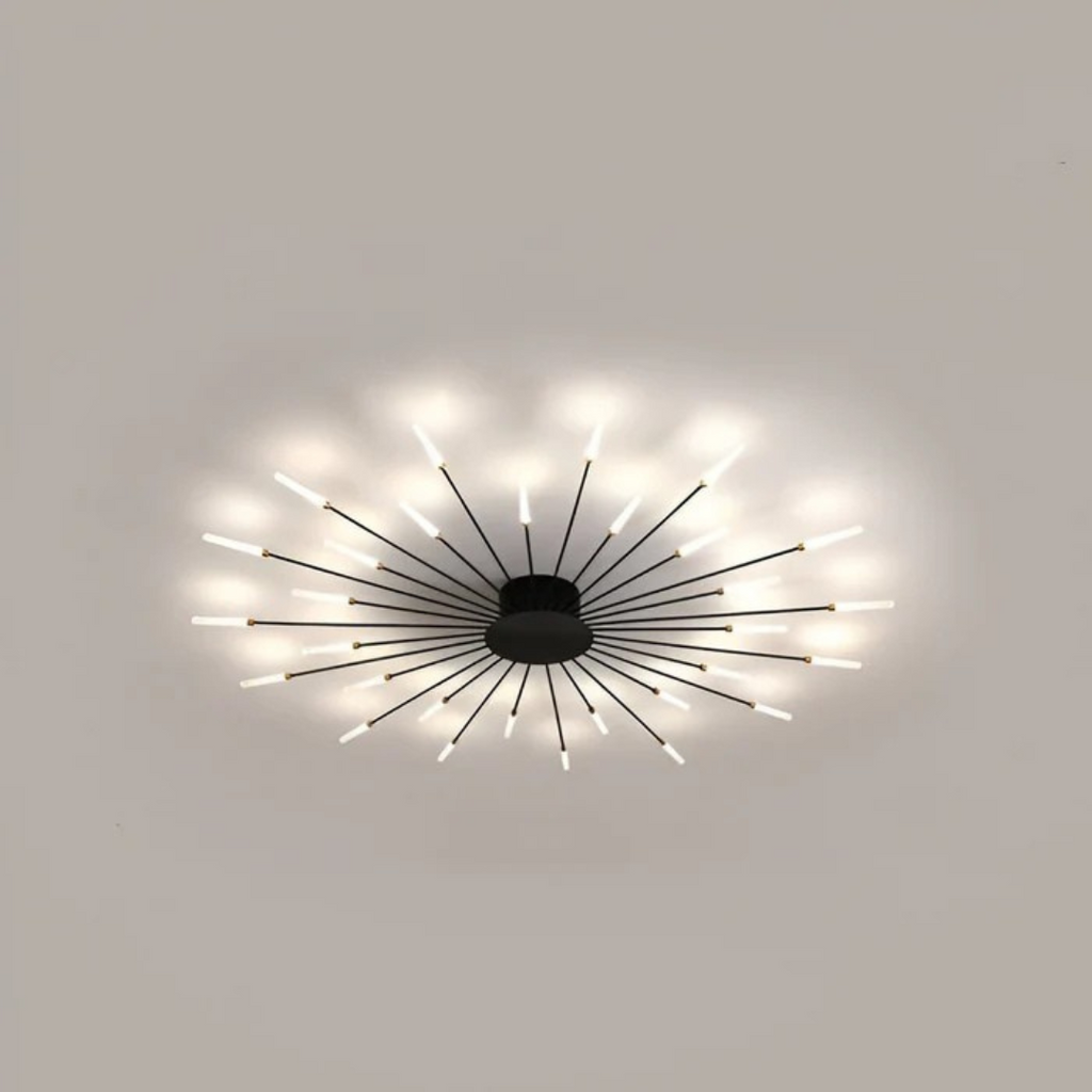 AstraGlow Luxe spiraalinen LED-kattovalaisin olohuoneeseen