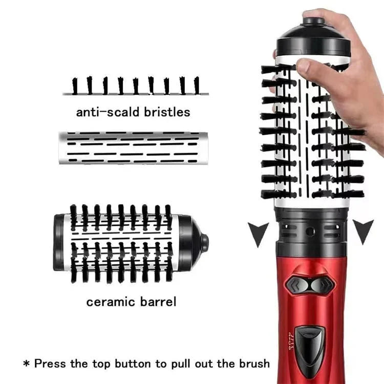 AeroGlow Hairbrush 3-In-1 For Effortless Styling And At-Home Results