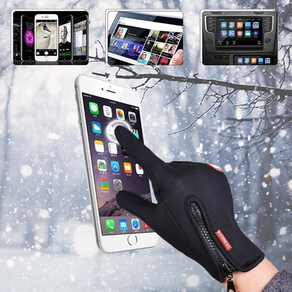 Unisex touchscreen handsker til varme og vejrbestandig beskyttelse