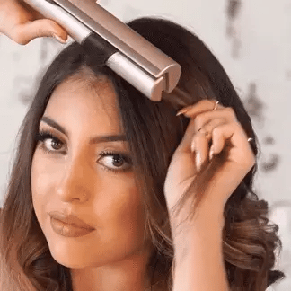 NovaBeam 2-In-1 Hair Styling Tool For Straightening Or Curling