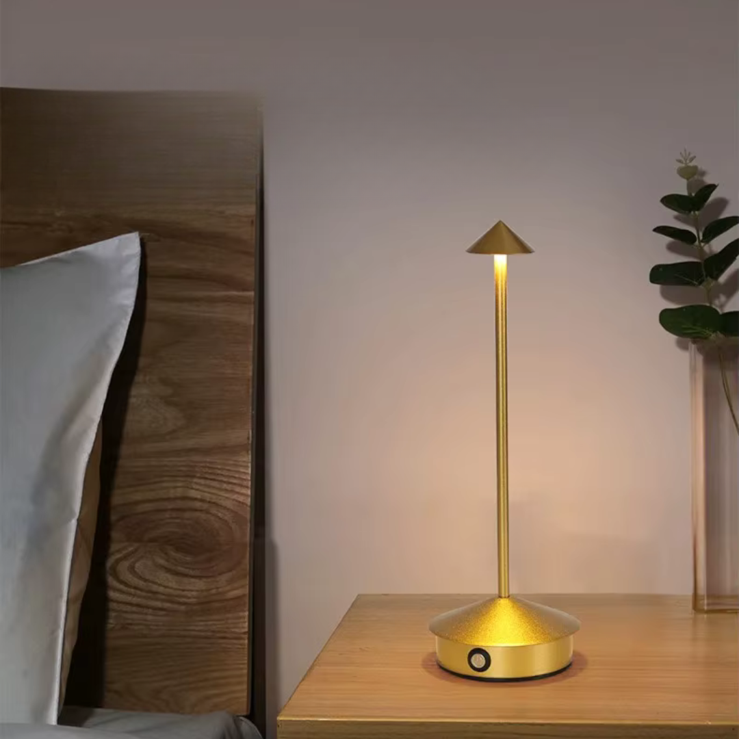 LumaNest Cordless Waterproof Dimmable LED Table Lamp With USB-C Rechargeable