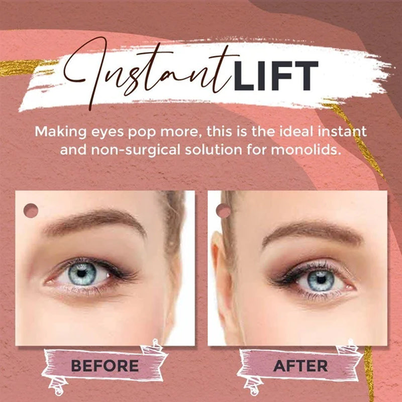 Glueless Double Eyelid Strips For Natural Crease And Subtle Gaze