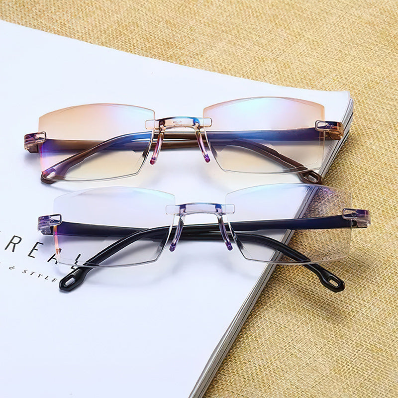 Sapphire Reading Glasses With Dual Focus And Anti Blue Light High Hardness 2024