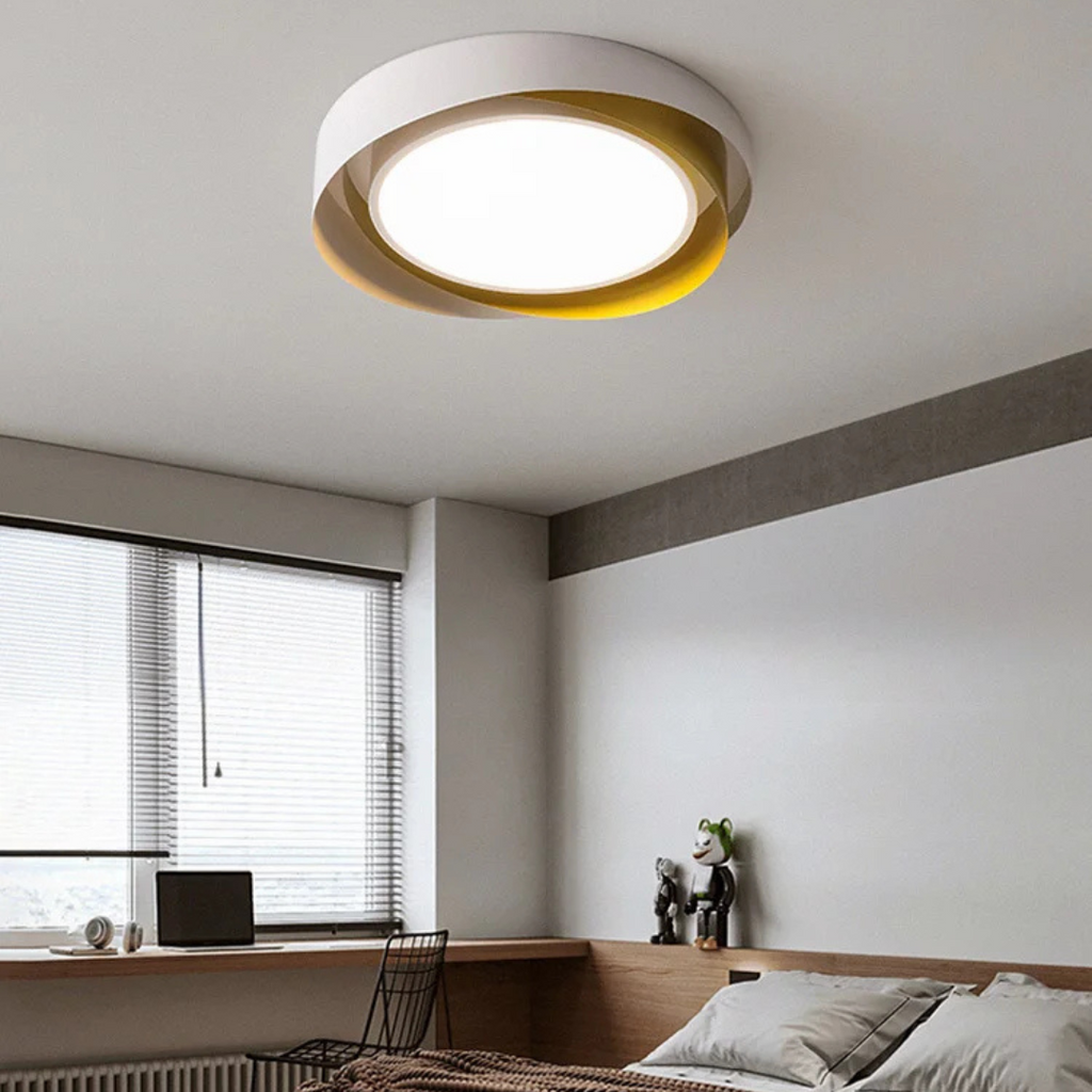 Plafonnier LED moderne élégant LumaNova pour efficacité énergétique