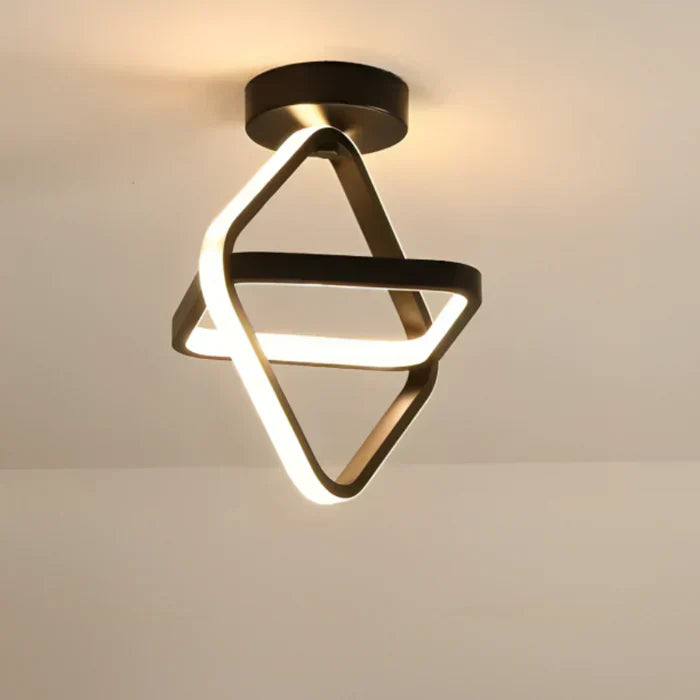 Plafonnier LED Économe en Énergie AetherGlow pour Salons
