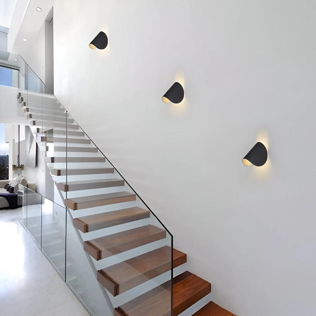 Lumenova drehbare LED-Wandleuchte mit einstellbarem warmen Licht