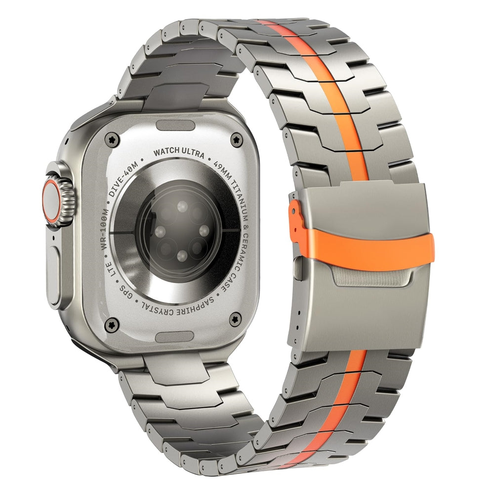 Apple Watch Slim Titanium Band For Daily Wear Sleek Style