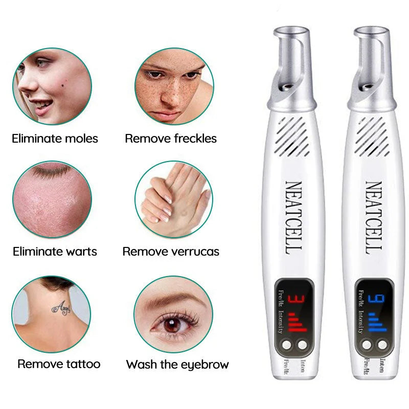 Laser Removal Pen | Laser Tattoo Removal Red & Blue