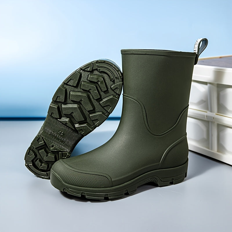 Rainstep Waterproof Mid-Calf Boots For Men And Women