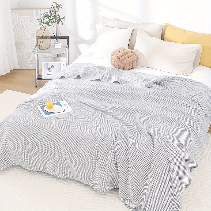 CoolPlaid Baumwoll-Karo-Decke Multifunktional für Zuhause