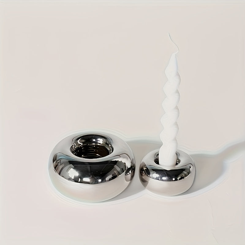 Auragleam Disk Tealight Holder Ceramic Stand For Decor