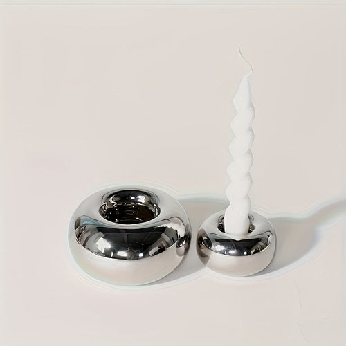 Soporte de cerámica Auragleam para portavelas tipo tealight para decoración