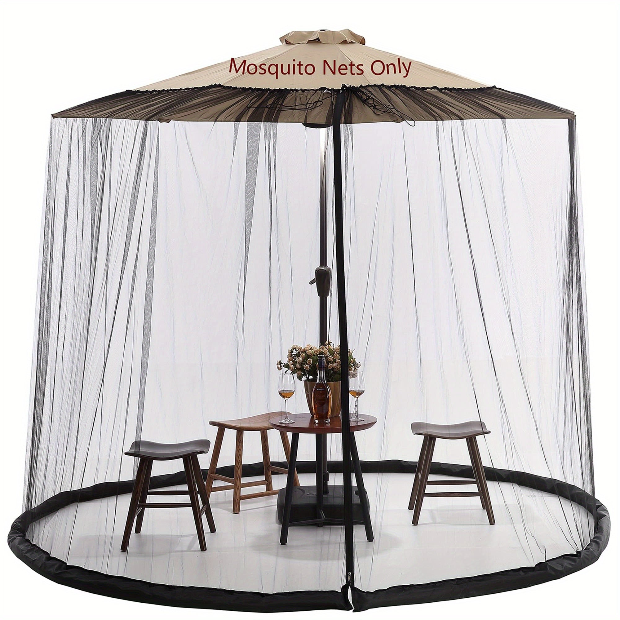 Síť Netparasol Patio Shield na deštník proti komárům