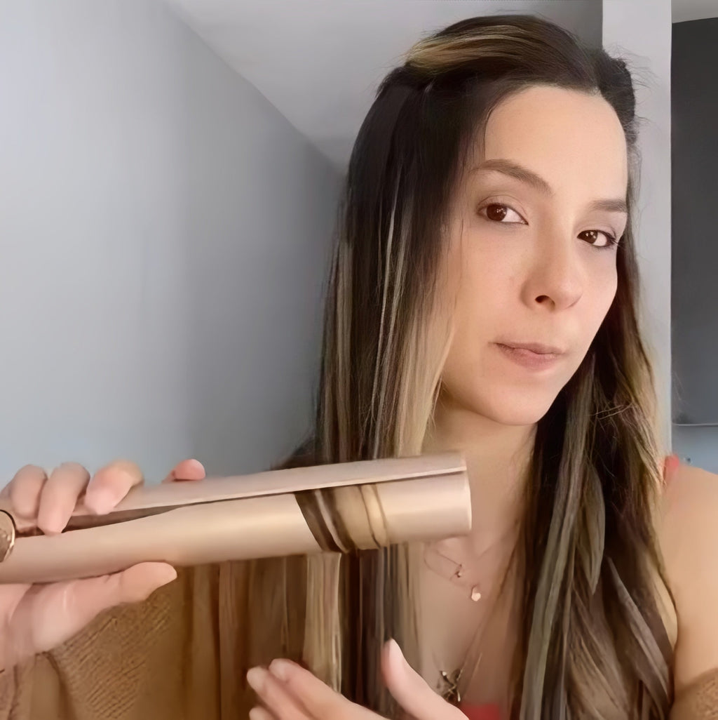 NovaBeam 2-In-1 Hair Styling Tool For Straightening Or Curling