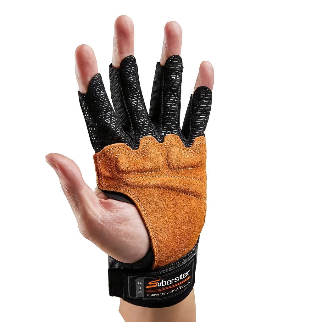 GripGuard Anti-Slip Lifting Gloves For Everyday Gym Sessions