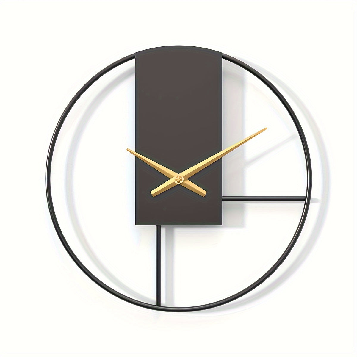 Modernix Rund 16-tommer Minimalistisk Metal Vægur