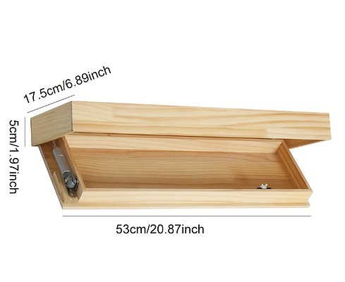 Slim Wall Shelf Hidden Compartment For Clean Display Worthy Interiors