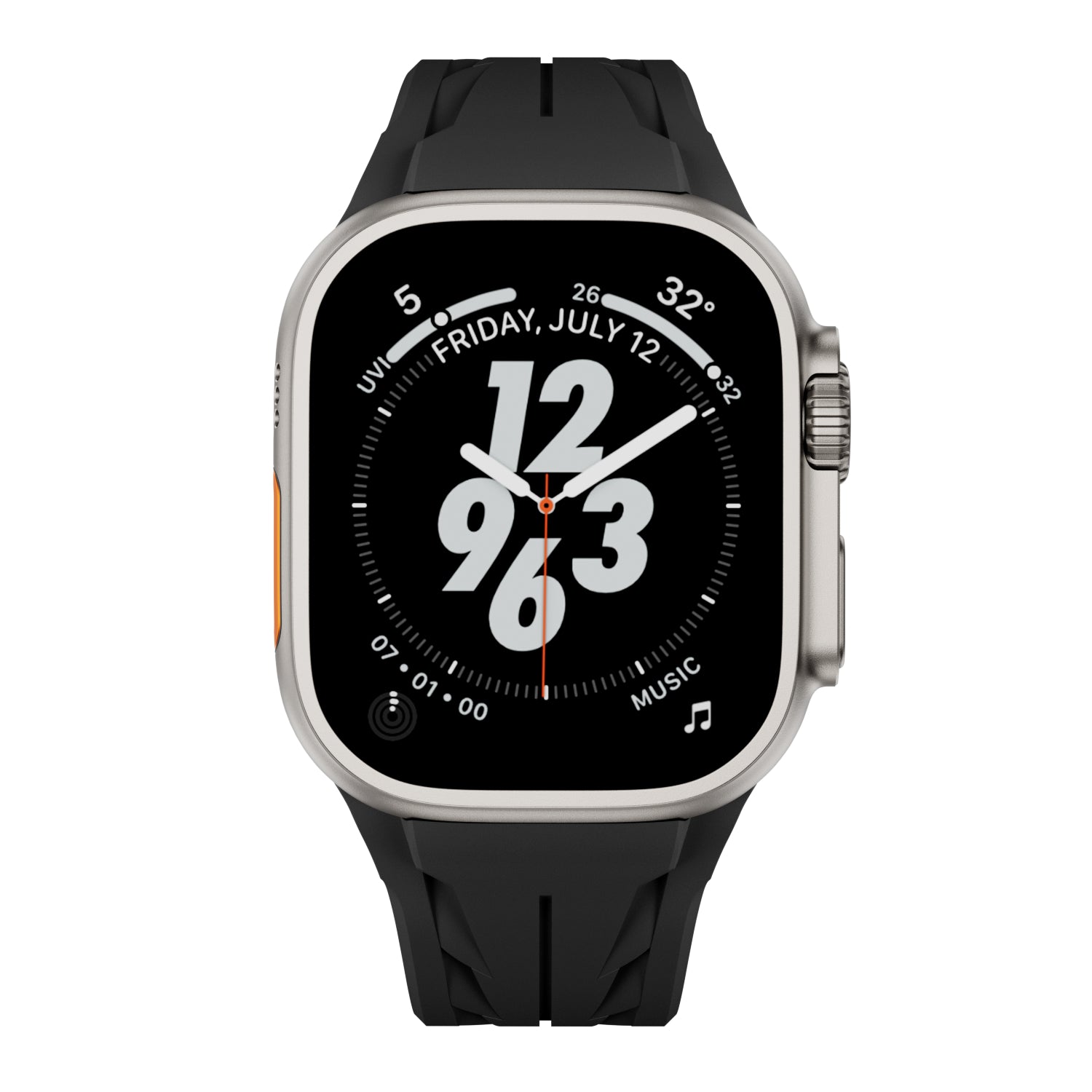 ApexWear FKM Band For Apple Watch Sports Inspired Smartwatch Accessory