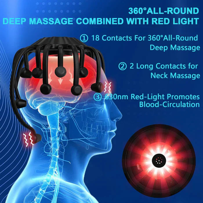 System Pro Head Massager With Scalp Comfort For Home Use