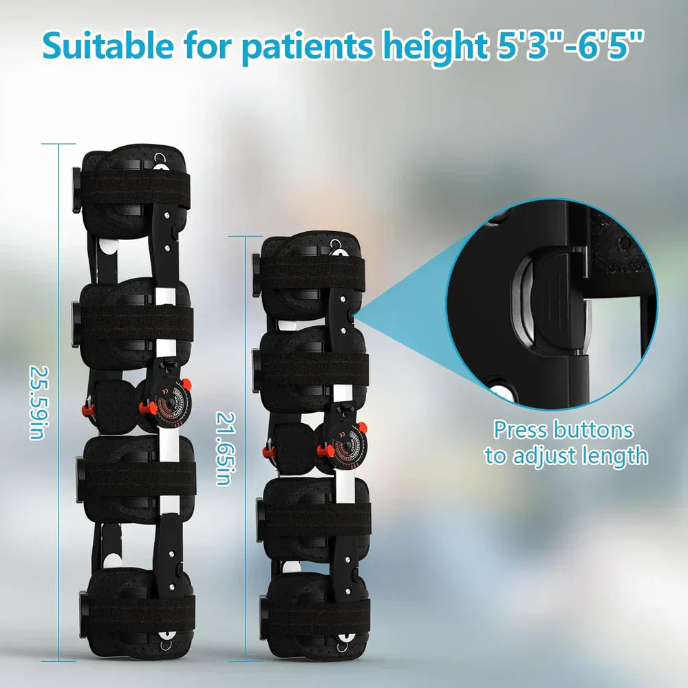 Hinged Knee Stabilizer Delivers Solid Support And Precise Help
