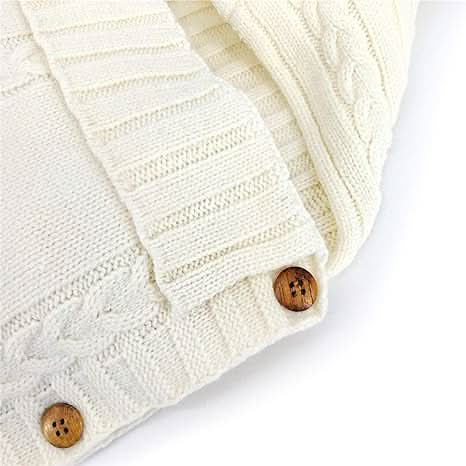 CuddleNest Écharpe Bébé Beige Premium Douce Confortable Sécurité Pour Nouveau-nés
