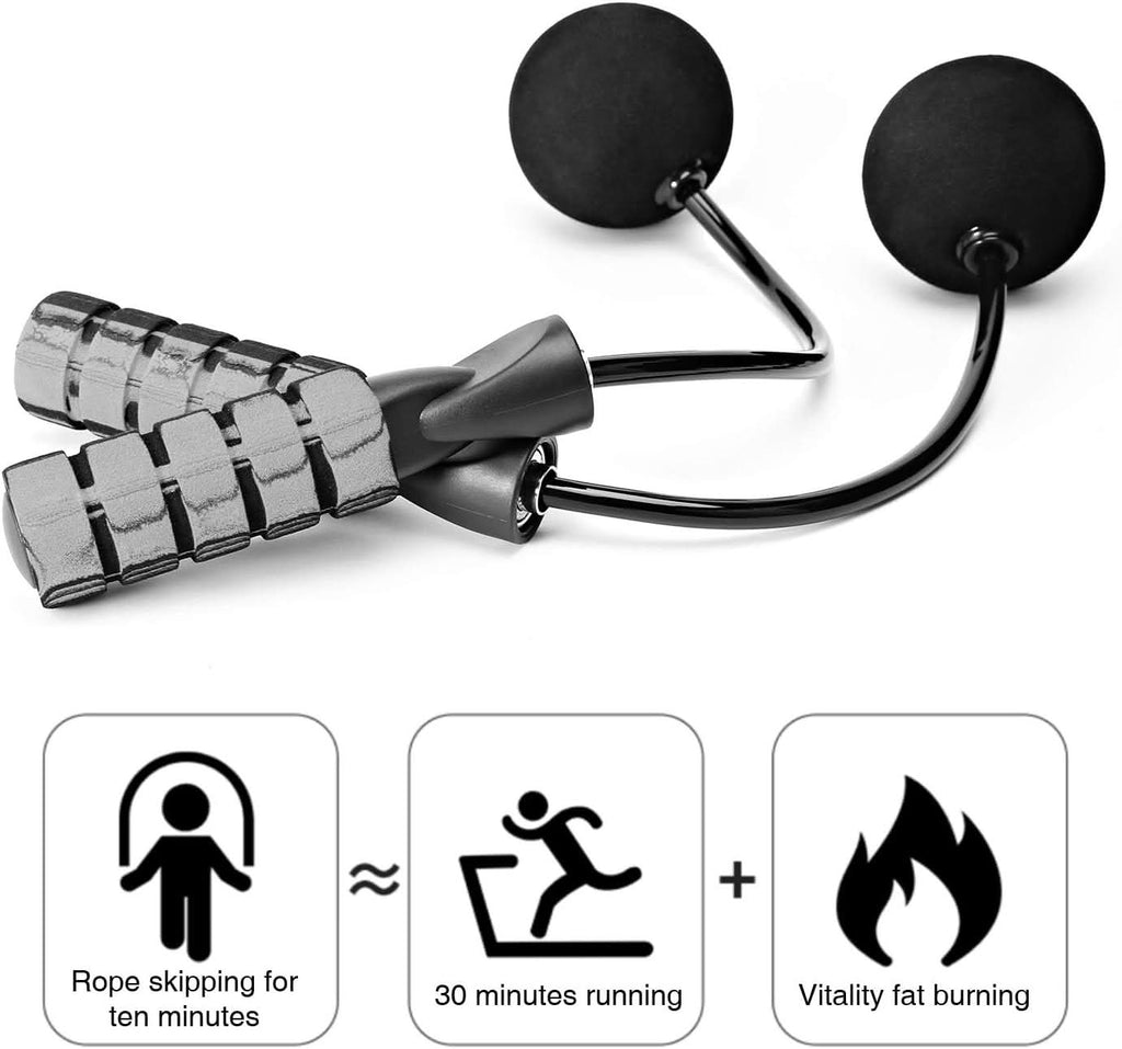 PulseRope Draadloze Gewogen Springtouw voor Cardio Training en Thuis Workouts