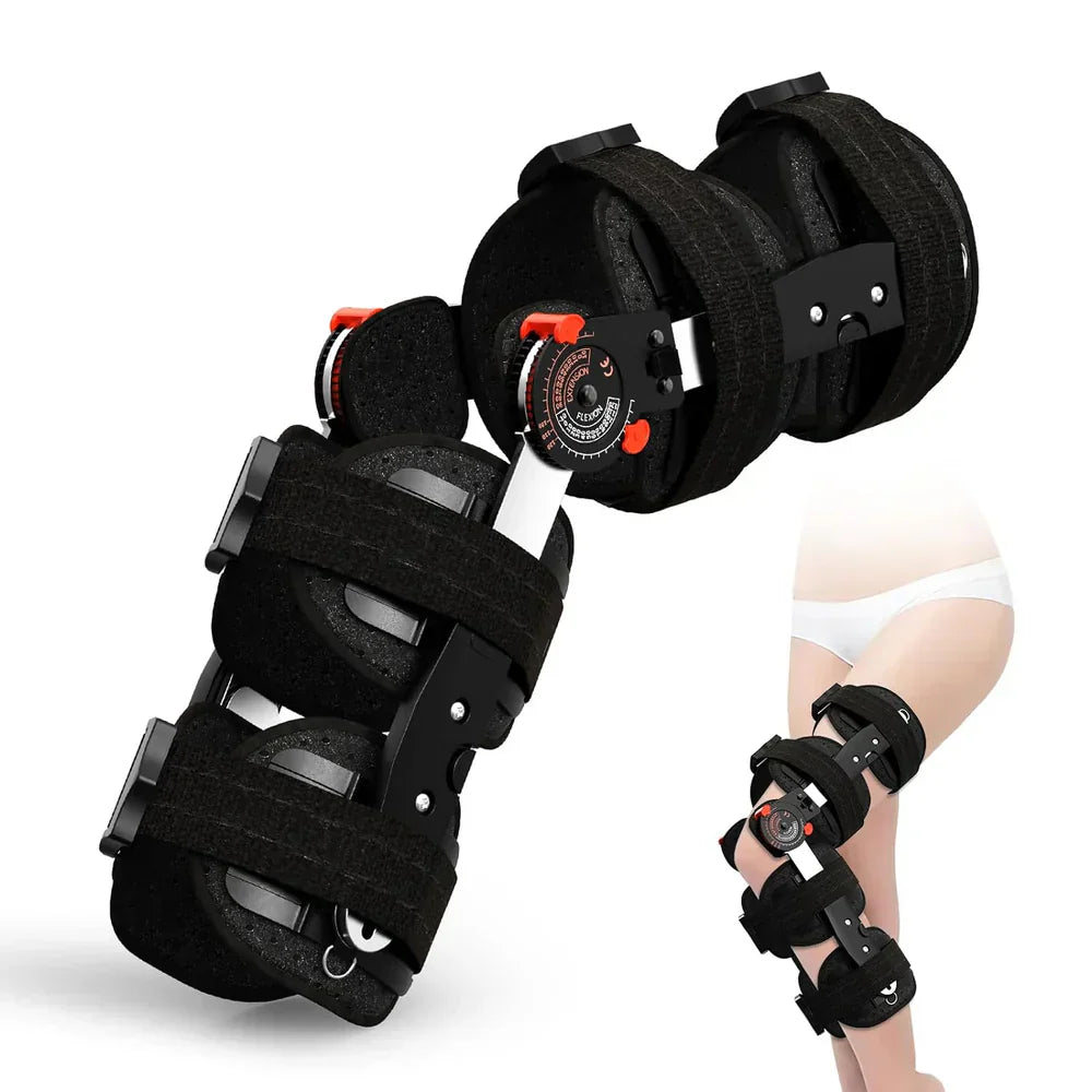 Hinged Knee Stabilizer Delivers Solid Support And Precise Help
