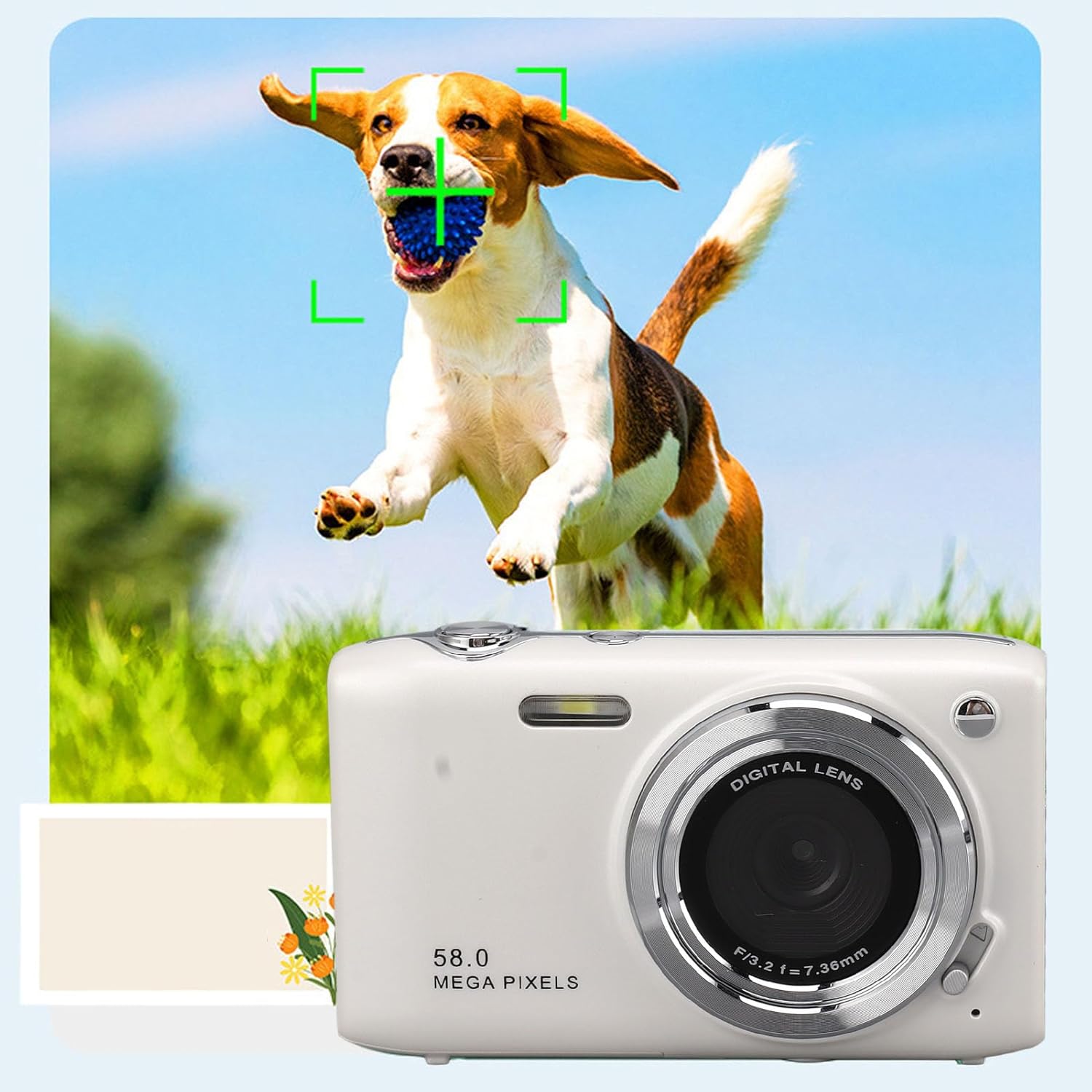 Lumora 4K kamera s 58MP fotografiemi a 16x zoomem pro každodenní použití