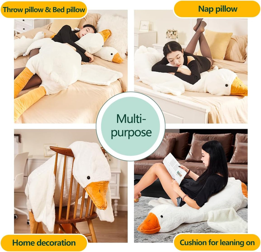 Large Goose Plush Toy For Kids And Collectors In Multiple Sizes