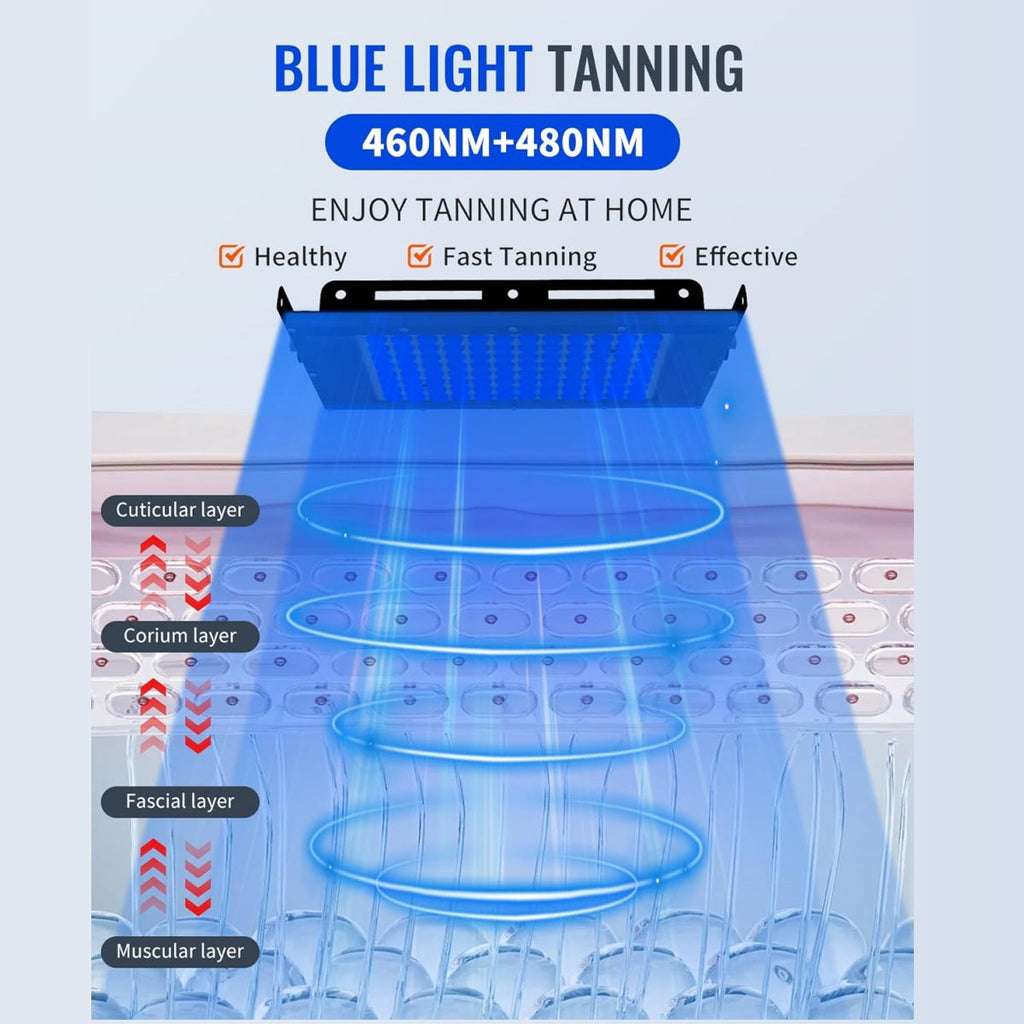 At-Home Sun Lamp for Facial and Body Tanning Routine