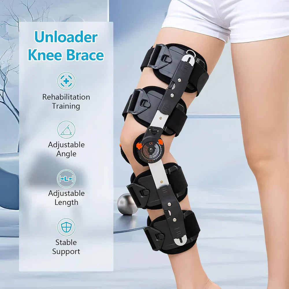 Hinged Knee Stabilizer Delivers Solid Support And Precise Help