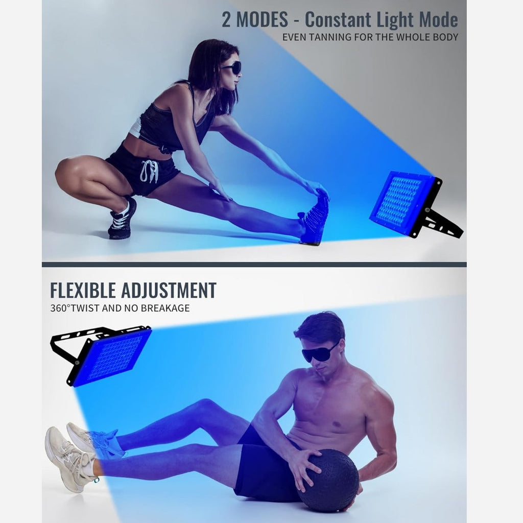 At-Home Sun Lamp for Facial and Body Tanning Routine