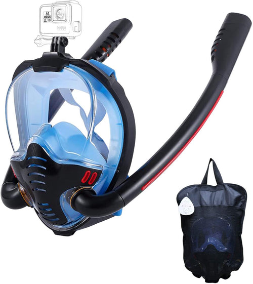 180-Degree Panoramic Snorkel Mask With Anti-Fog Cloths | Atiets