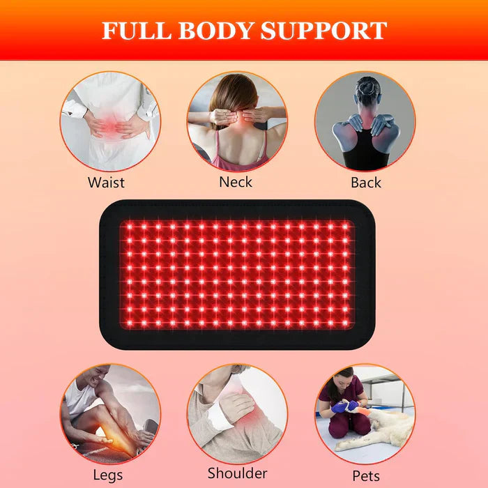 Infrared Light Belt For Targeted Back And Muscle Areas