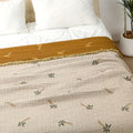 Coperta Tropicrest in Cotone Palm per il Relax Estivo
