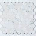 Self-Adhesive Metal Mosaic Tiles With Hexagon Pattern And Subway Styles