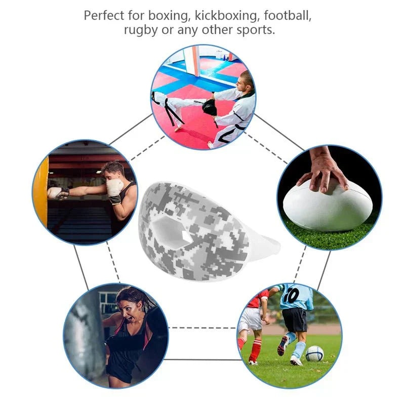 ToughGuard Football Mouthguard With Lip And Tooth Protection For Adults And Youth