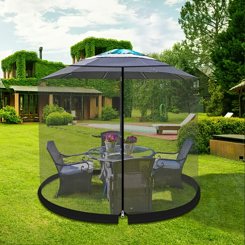Síť Netparasol Patio Shield na deštník proti komárům