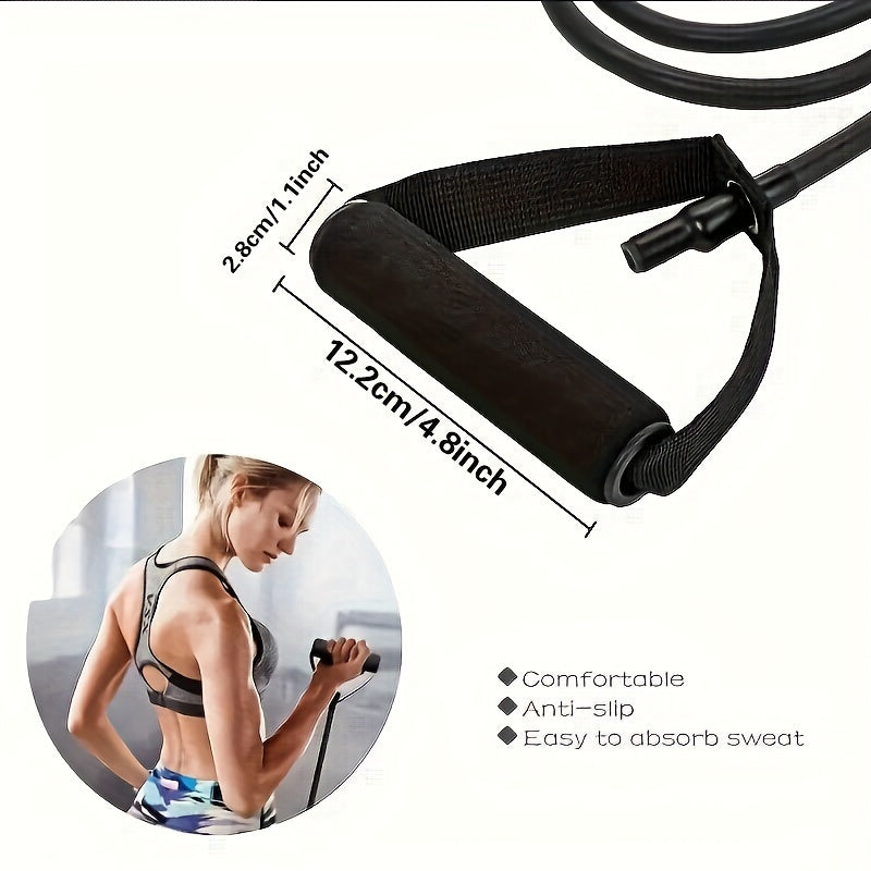 Powerband Vermelha Banda de Resistência Simples para Treinos em Casa