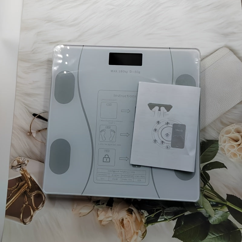 BodyTrack Intelligente Körperwaage mit LCD-Anzeige