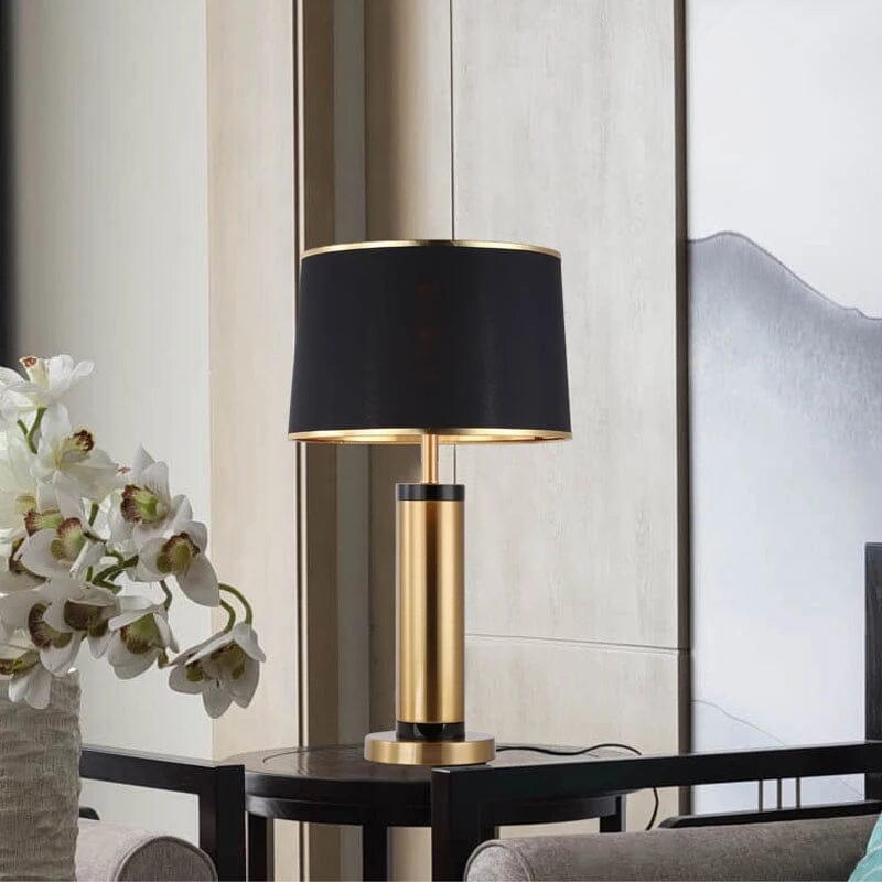 AuroraLux Guld Modern Bordslampa för Ambient Lyxigt Vardagsrum