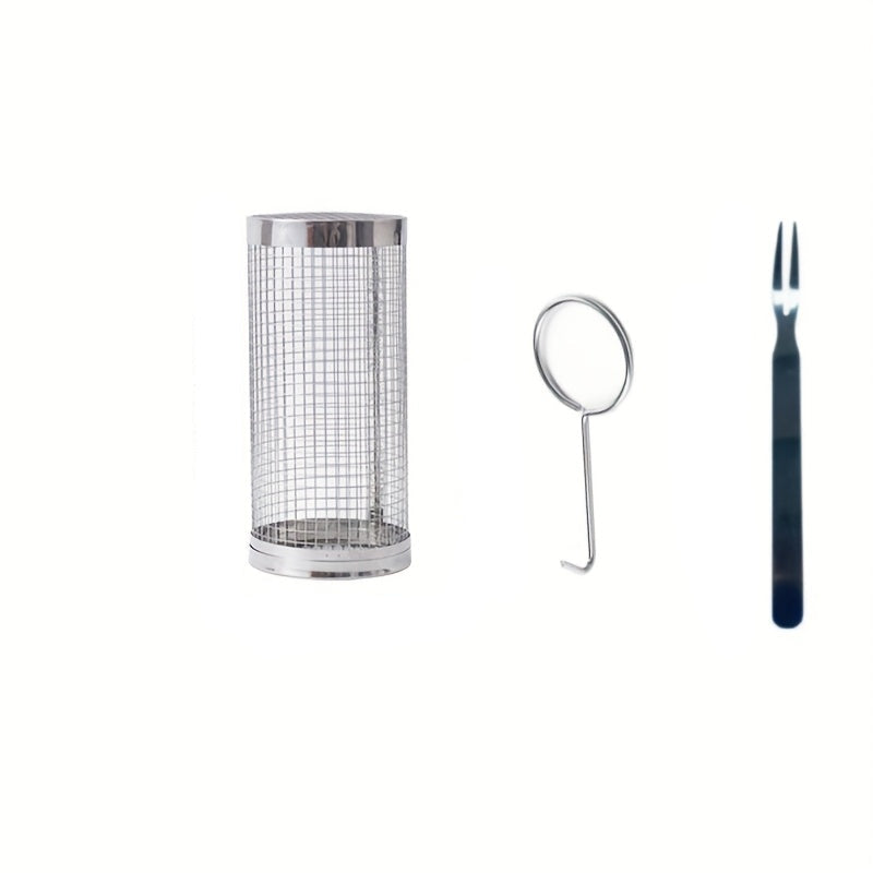 Eldkorg Öppen Låggrill Set, Portabel och Värmetålig