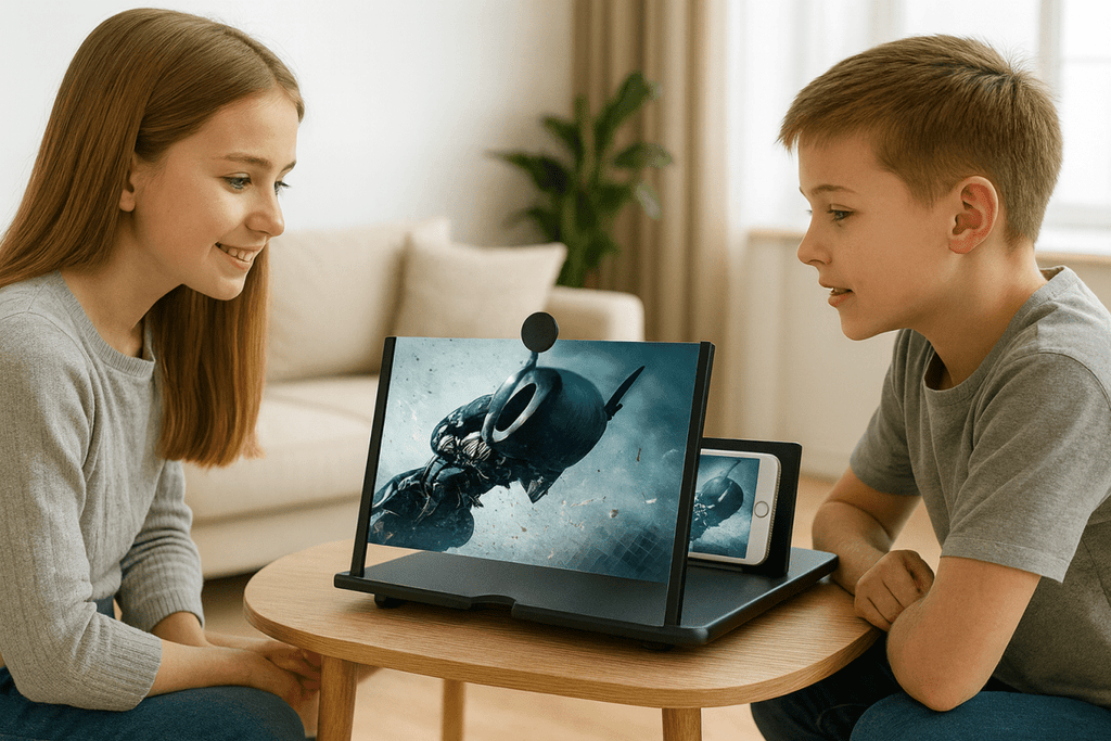 Přenosná lupa PulseView pro vysoce kvalitní zobrazení na cestách