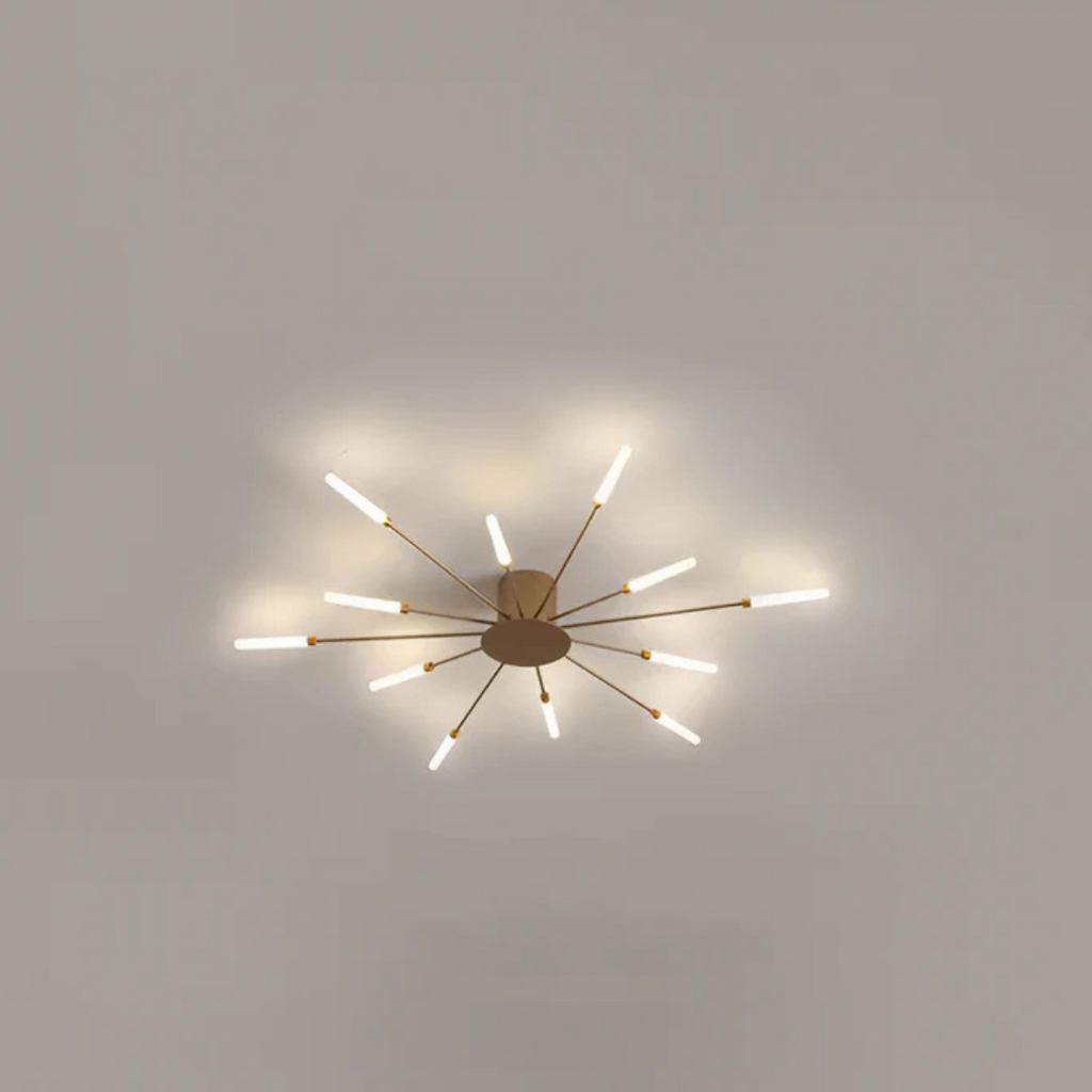 AstraGlow Luxe spiraalinen LED-kattovalaisin olohuoneeseen