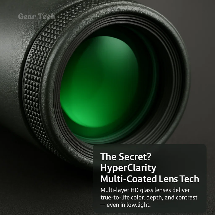 TrailPeak 600X Ultra Zoom Monocular With HD Lens For Outdoor Exploration