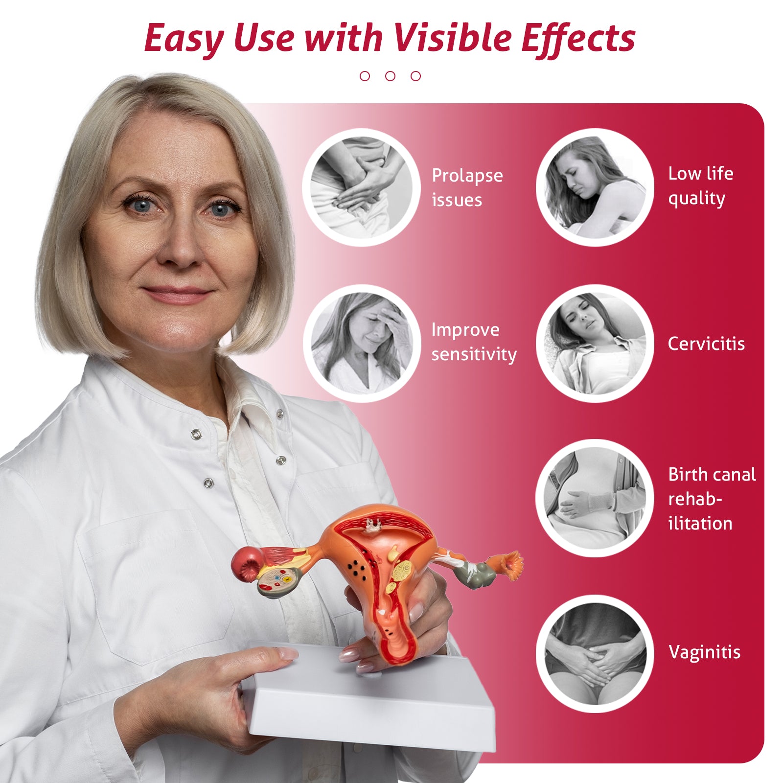 Heated Red Light Wellness Tool For Personal Home Care